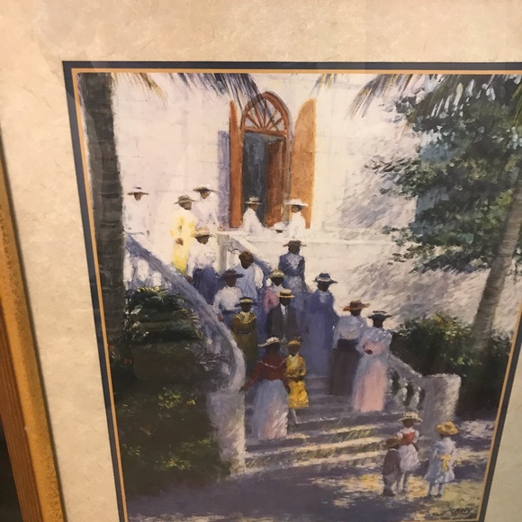 Art work in the frame for 50.00 dollars - Picture 7 of 8